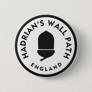 Activiteiten in de omgeving van Hadrian's Wall Pat Ronde Button 5,7 Cm