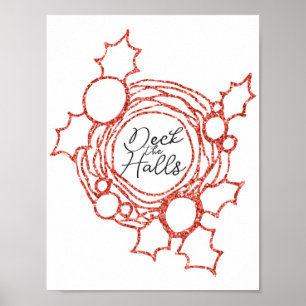 Activiteiten in de omgeving van Halls Red Glitter  Poster