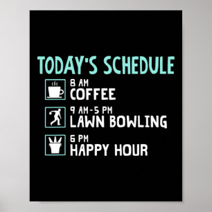 Activiteiten in de omgeving van Happy Hour Lawn Bo Poster