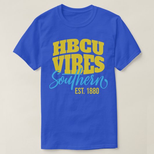 Activiteiten in de omgeving van HBCU Vibes Souther T-shirt (Design voorkant)