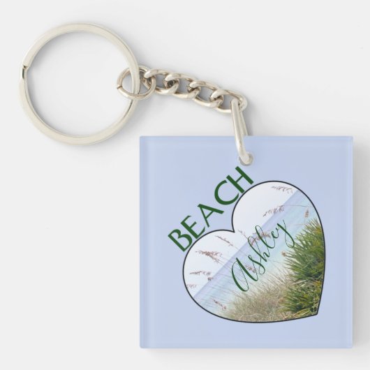 Activiteiten in de omgeving van Heart Destin Beach Sleutelhanger (voorkant)