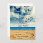 Activiteiten in de omgeving van Heart on the Sand  Aankondigingskaart (Voorkant / Achterkant)