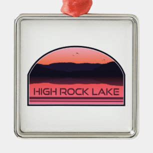 Activiteiten in de omgeving van High Rock Lake Nor Metalen Ornament