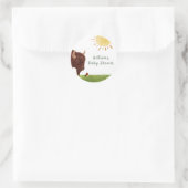 Activiteiten in de omgeving van Holy Koe Highland Ronde Sticker (Tas)