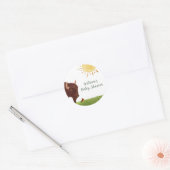 Activiteiten in de omgeving van Holy Koe Highland Ronde Sticker (Envelop)