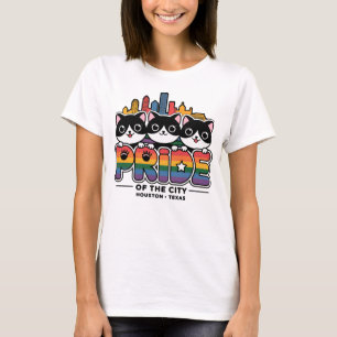Activiteiten in de omgeving van Houston City Texas T-shirt