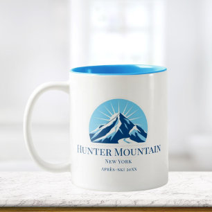 Activiteiten in de omgeving van Hunter Mountain Ne Tweekleurige Koffiemok