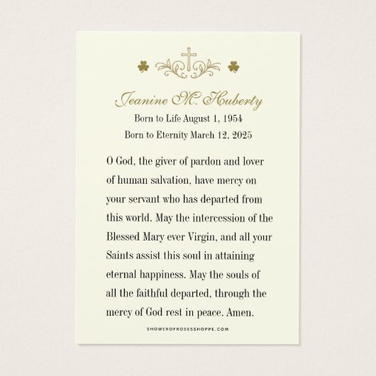 Activiteiten in de omgeving van Irish Gold Claddag Visitekaartje (Achterkant)