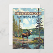 Activiteiten in de omgeving van Isle Royale Nation (Voorkant / Achterkant)