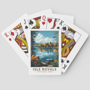 Activiteiten in de omgeving van Isle Royale Nation Pokerkaarten