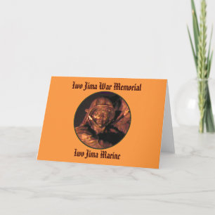 Activiteiten in de omgeving van Iwo Jima War Memor Feestdagen Kaart