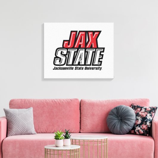 Activiteiten in de omgeving van Jacksonville State Canvas Afdruk (Insitu (Woonkamer))
