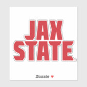 Activiteiten in de omgeving van Jacksonville State Sticker (Vel)