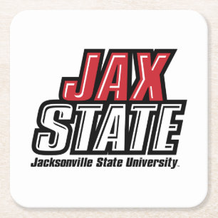 Activiteiten in de omgeving van Jacksonville State Vierkante Kartonnen Onderzetter