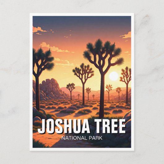 Activiteiten in de omgeving van Joshua Tree Nation Briefkaart (Voorkant)