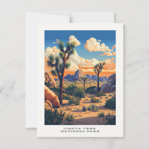Activiteiten in de omgeving van Joshua Tree Nation Briefkaart