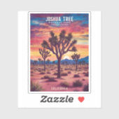Activiteiten in de omgeving van Joshua Tree Nation Sticker (Vel)