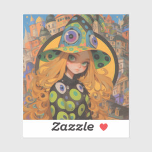 Activiteiten in de omgeving van Kawaii Witch & Eye Sticker