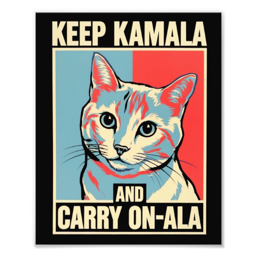 Activiteiten in de omgeving van Keep Kamala and Ca Foto Afdruk (Voorkant)