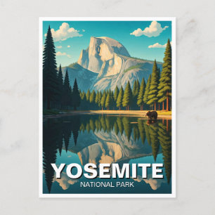 Activiteiten in de omgeving van Lake at Yosemite N Briefkaart