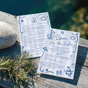Activiteiten in de omgeving van Lake Blue Bachelor Kaart