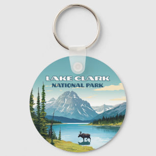 Activiteiten in de omgeving van Lake Clark Nationa Sleutelhanger