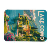 Activiteiten in de omgeving van Lake Como Painterl Magneet (Horizontaal)