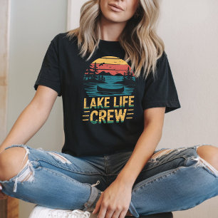 Activiteiten in de omgeving van Lake Life Crew Ret T-shirt