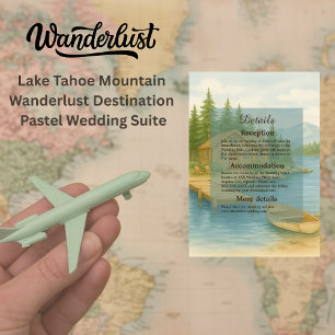 Activiteiten in de omgeving van Lake Tahoe Rustic  Informatiekaartje