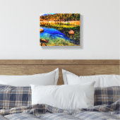 Activiteiten in de omgeving van Lake Tahoe Sand Ha Canvas Afdruk (Insitu (Slaapkamer))