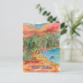 Activiteiten in de omgeving van Lake Tahoe Summer  Briefkaart (Staand voorkant)