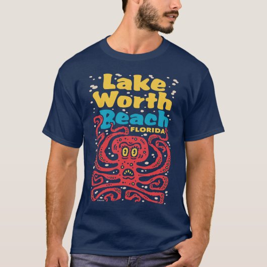 Activiteiten in de omgeving van Lake Worth Beach F T-shirt (Voorkant)