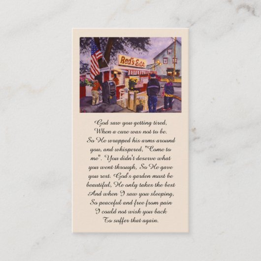 Activiteiten in de omgeving van Life Red's Eats Lo Visitekaartje (Voorkant)