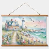 Activiteiten in de omgeving van Lighthouse Coastal Hangend Wandkleed (Voorkant)