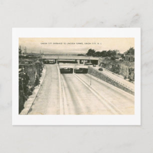 Activiteiten in de omgeving van Lincoln Tunnel Vin Briefkaart
