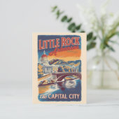 Activiteiten in de omgeving van Little Rock Arkans Briefkaart (Staand voorkant)