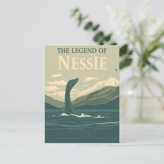 Activiteiten in de omgeving van Loch Ness Monster Briefkaart (Staand voorkant)