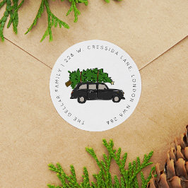 Activiteiten in de omgeving van London Black Cab C Ronde Sticker