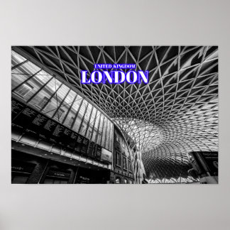 Activiteiten in de omgeving van London Kings Cross Poster
