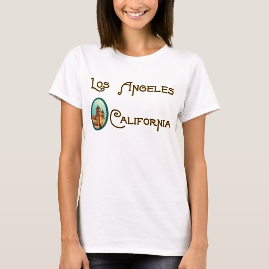 Activiteiten in de omgeving van Los Angeles Califo T-shirt (Voorkant)