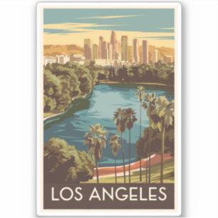 Activiteiten in de omgeving van Los Angeles Echo P Sticker