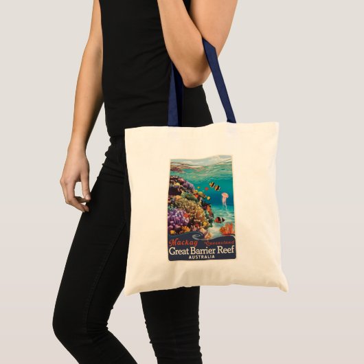 Activiteiten in de omgeving van Mackay Great Barri Tote Bag (Voorkant (product))