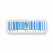 Activiteiten in de omgeving van Made in Oklahoma B Sticker (Voorkant)