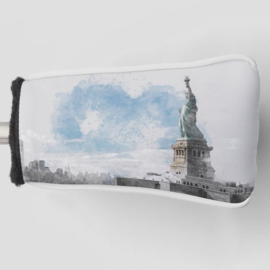 Activiteiten in de omgeving van Manhattan NYC Libe Golfheadcover (Voorkant)