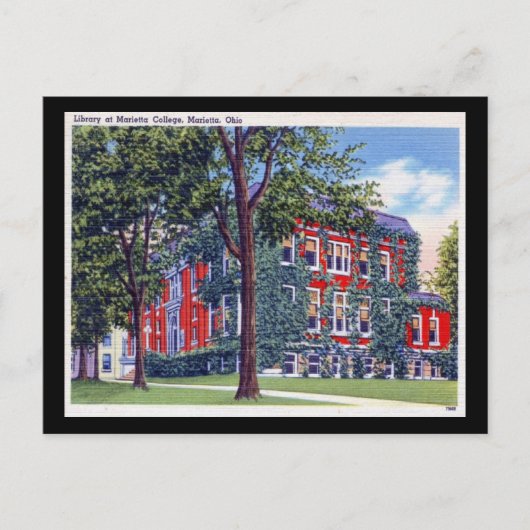 Activiteiten in de omgeving van Marietta College, Briefkaart (Voorkant)