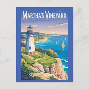 Activiteiten in de omgeving van Martha's Vineyard  Briefkaart