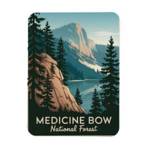 Activiteiten in de omgeving van Medicine Bow Natio Magneet