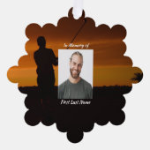 Activiteiten in de omgeving van Memorial Keepsake Ornament Kaart (Voorkant)