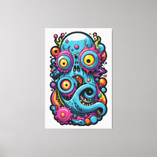 Activiteiten in de omgeving van Memphis Design Gro Canvas Afdruk