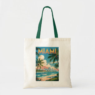 Activiteiten in de omgeving van Miami Florida Illu Tote Bag